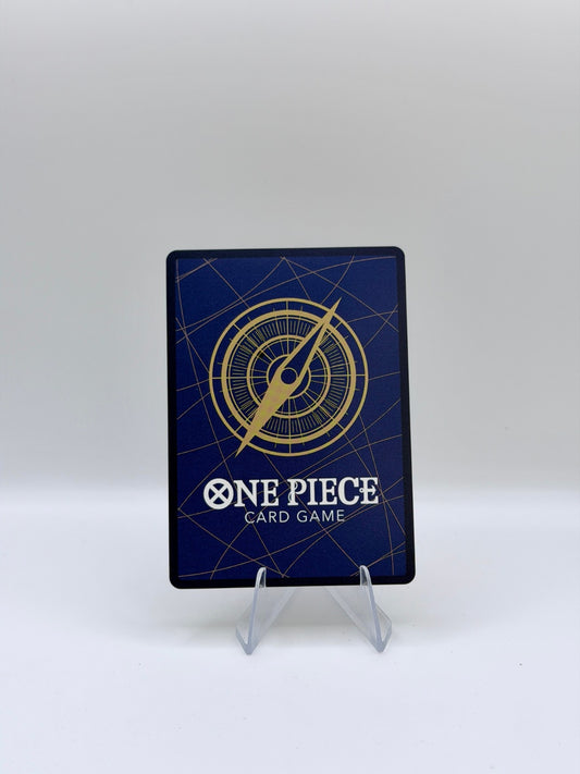 Trafalgar Law Alternate Art The Azure Sea's Seven OP14-001 NM (Back)