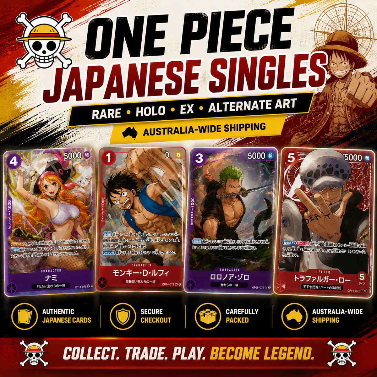 One Piece Japanese Singles