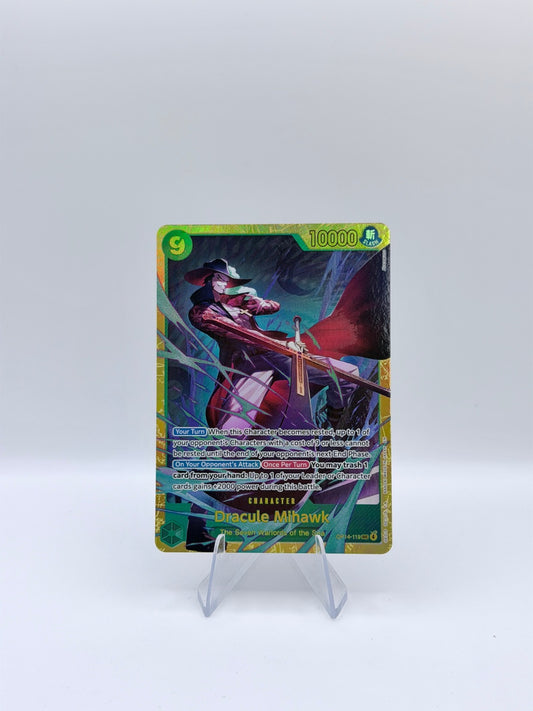 Dracule Mihawk SEC The Azure Sea's Seven OP14-119 NM