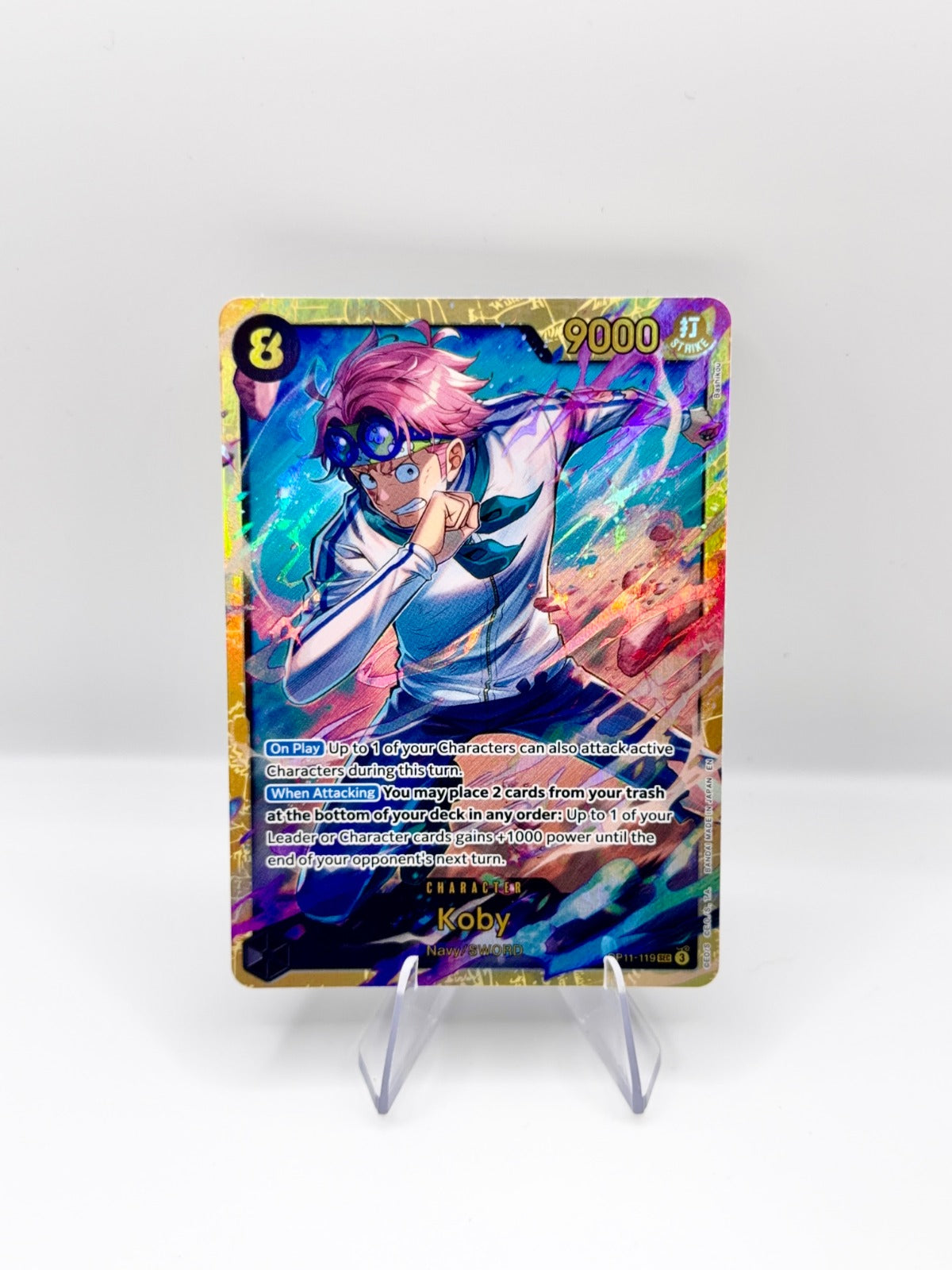 Koby (119) SEC A Fist of Divine Speed OP11-119 NM