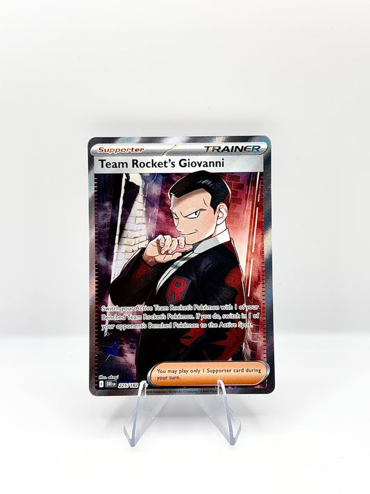 Team Rocket's Giovanni Ultra Rare SV10: Destined Rivals 225/182 NM