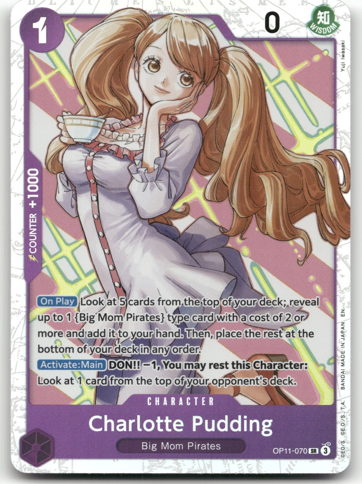 Charlotte Pudding SR A Fist of Divine Speed OP11-070 NM
