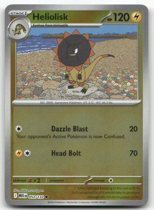 Heliolisk Common ME01: Mega Evolution 053/132 NM