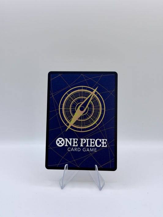 Monkey.D.Luffy Secret Rare A Fist of Divine Speed OP11-118 NM (Back)