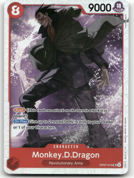 Monkey.D.Dragon (015) SR 500 Years in the Future OP07-015 NM