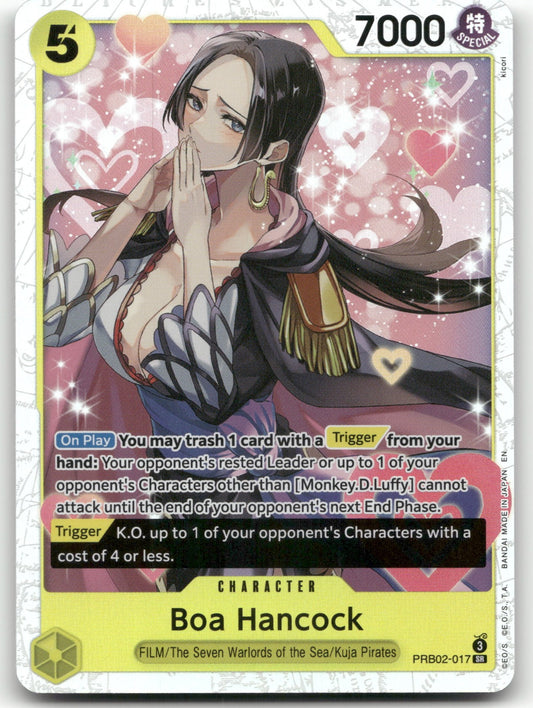 Boa Hancock SR Premium Booster -The Best- Vol. 2 PRB02-017 NM