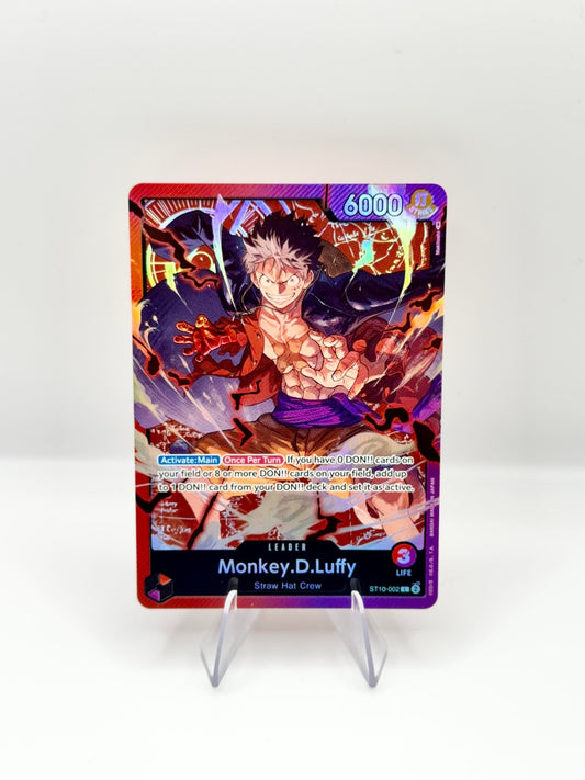 Monkey.D.Luffy (002) L Ultra Deck: The Three Captains ST10-002 NM
