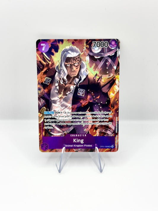 King (096) (Parallel) SR Romance Dawn OP01-096 NM