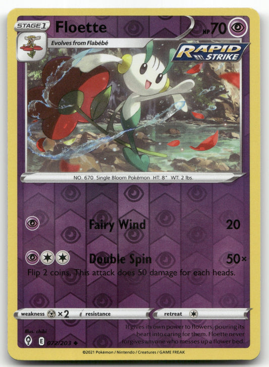 Floette Uncommon SWSH07: Evolving Skies 072/203 NM