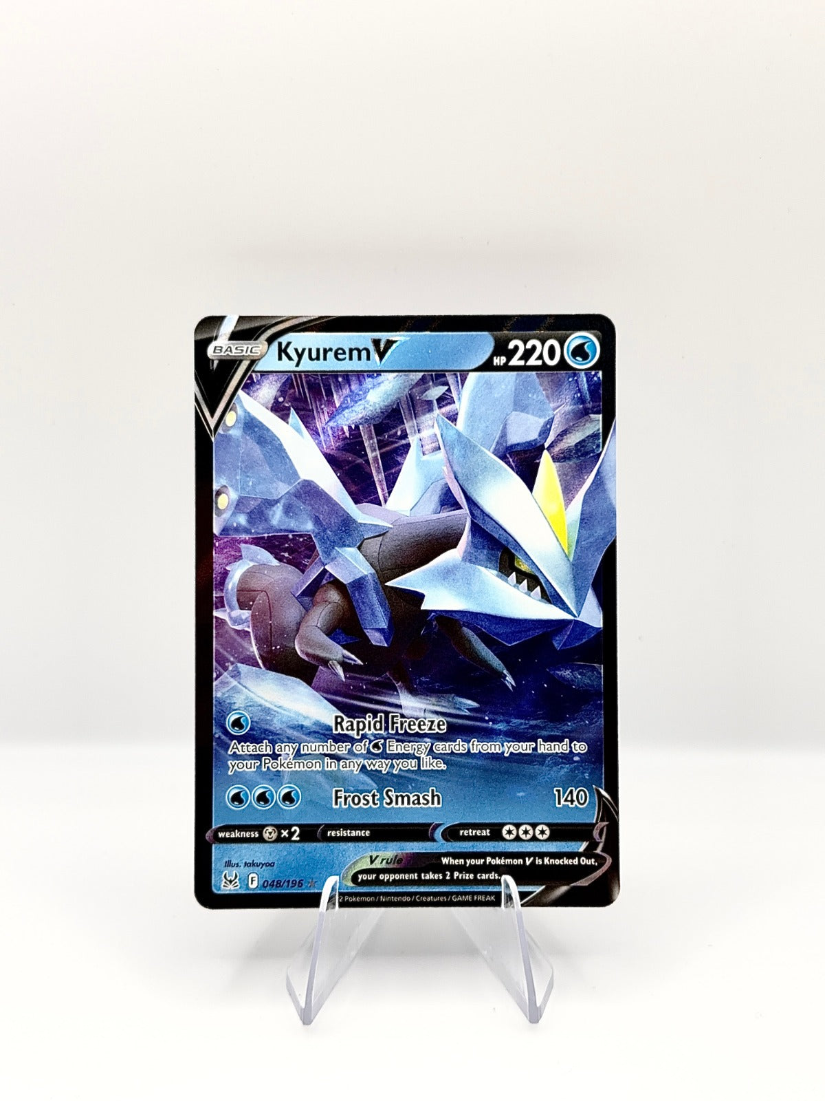 Kyurem V Ultra Rare SWSH11: Lost Origin 048/196 NM
