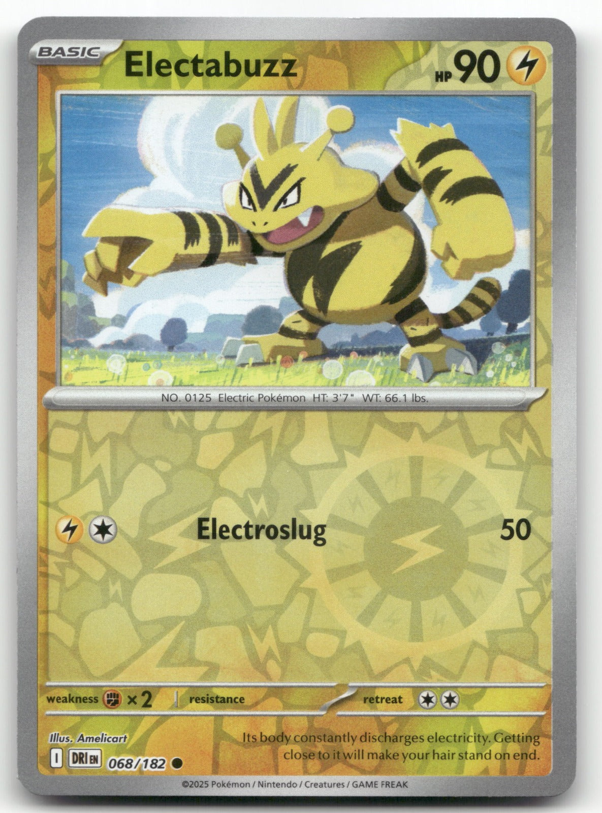 Electabuzz Common SV10: Destined Rivals 068/182 NM