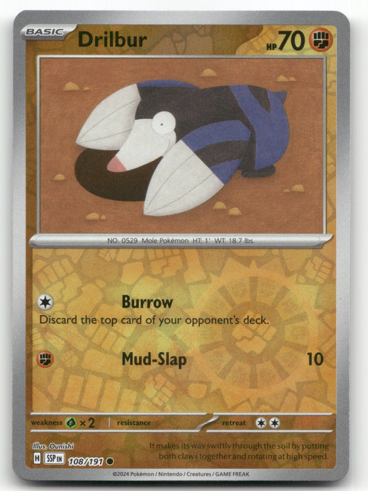 Drilbur Common SV08: Surging Sparks 108/191 NM