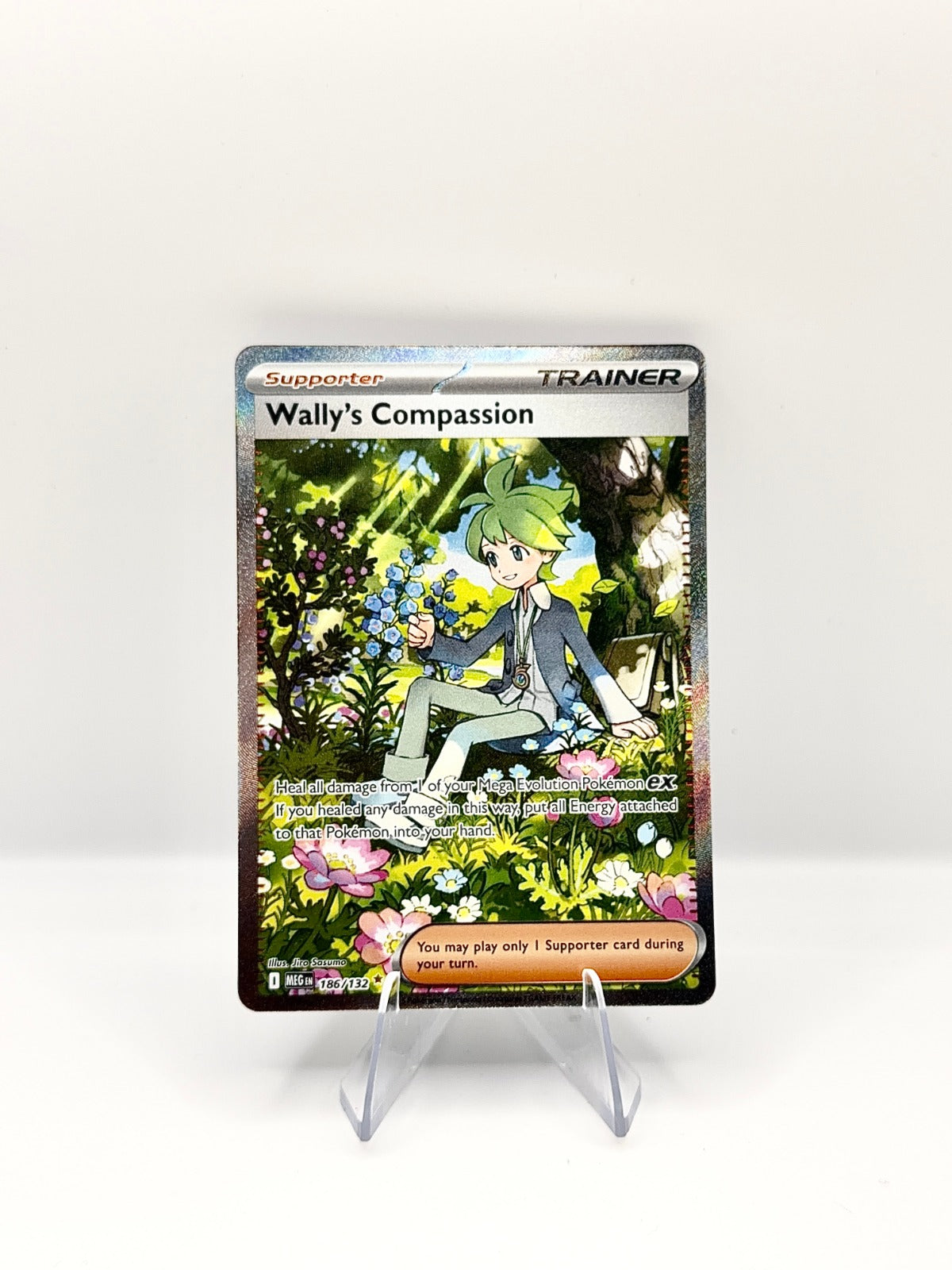Wally's Compassion - Special Illustration Rare ME01: Mega Evolution 186/132 NM