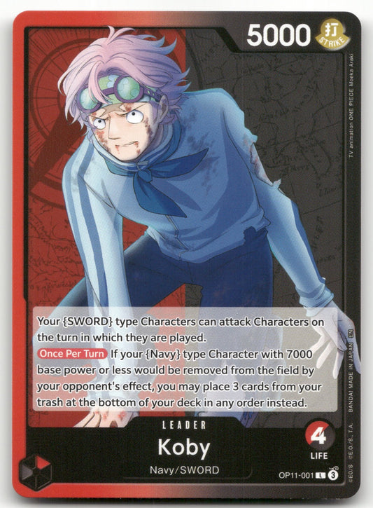 Koby (001) L A Fist of Divine Speed OP11-001 NM