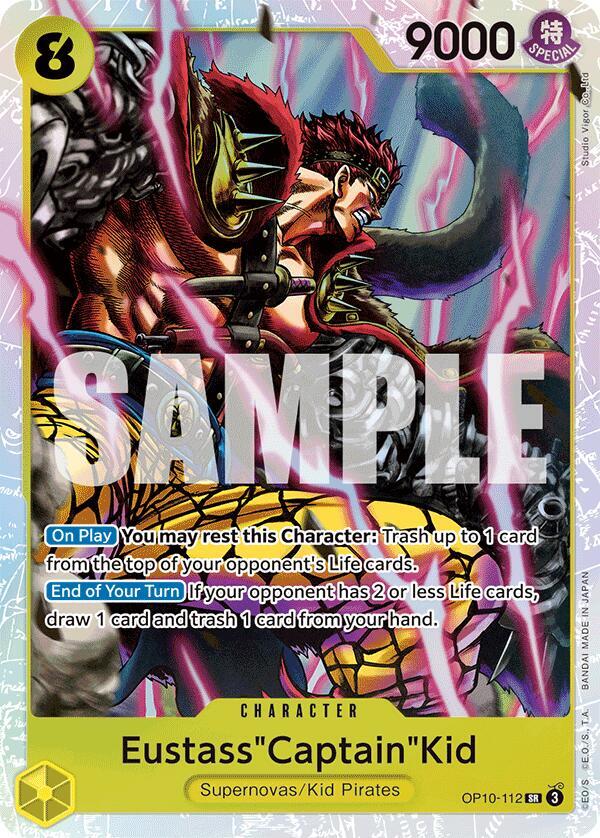 Eustass"Captain"Kid (112) SR Royal Blood OP10-112 NM