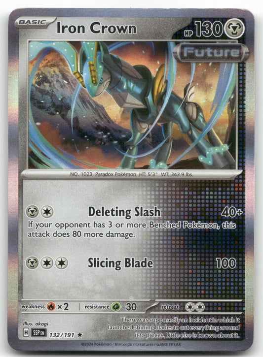 Iron Crown Rare SV08: Surging Sparks 132/191 NM