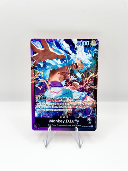 Monkey.D.Luffy () L Starter Deck 26: PURPLE/BLACK Monkey.D.Luffy OP09-061 NM