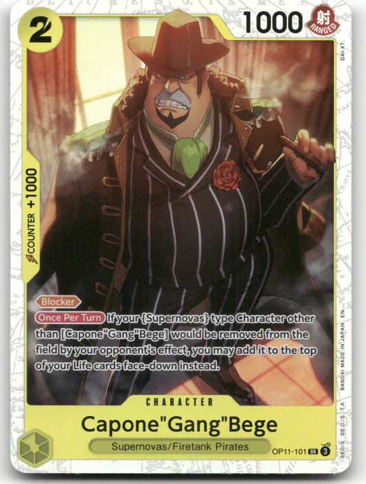 Capone"Gang"Bege (101) SR A Fist of Divine Speed OP11-101 NM