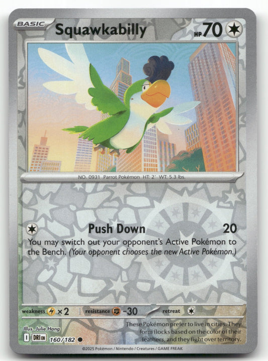 Squawkabilly Common SV10: Destined Rivals 160/182 NM