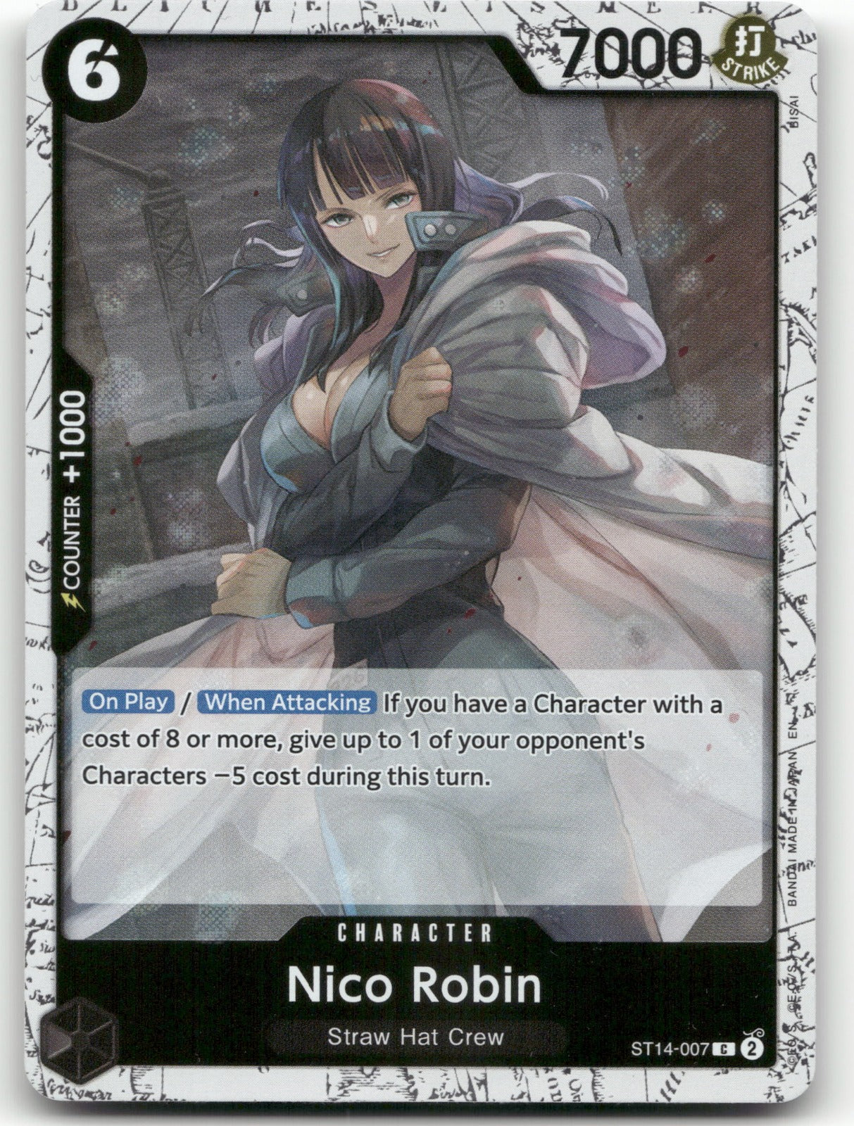 Nico Robin - (Pirate Foil) C Premium Booster -The Best- Vol. 2 ST14-007 NM