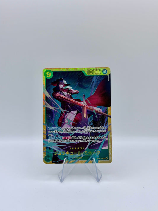 Dracule Mihawk Secret Rare The Azure Sea's Seven OP14-119 NM