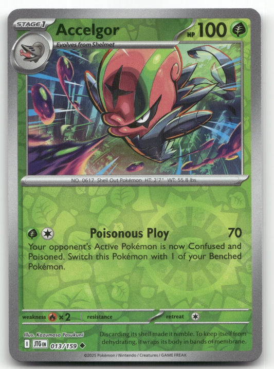 Accelgor Uncommon SV09: Journey Together 013/159 NM