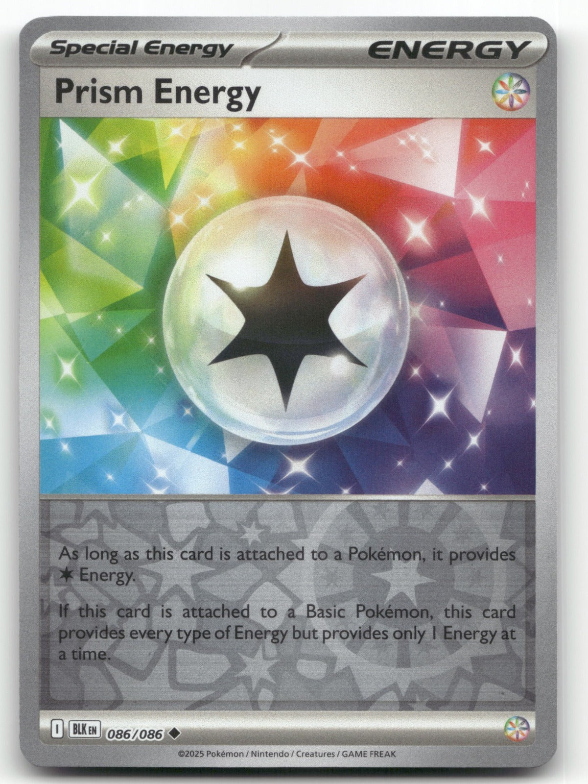 Prism Energy Uncommon SV: Black Bolt 086/086 NM
