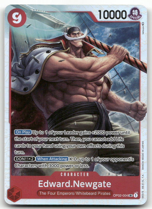 Edward.Newgate (004) SR Paramount War OP02-004 NM