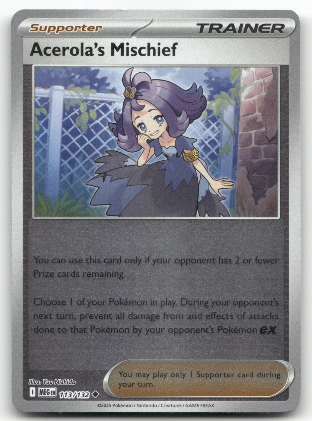 Acerola's Mischief Uncommon ME: Ascended Heroes 180/217 NM