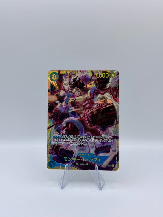 Monkey.D.Luffy Secret Rare A Fist of Divine Speed OP11-118 NM