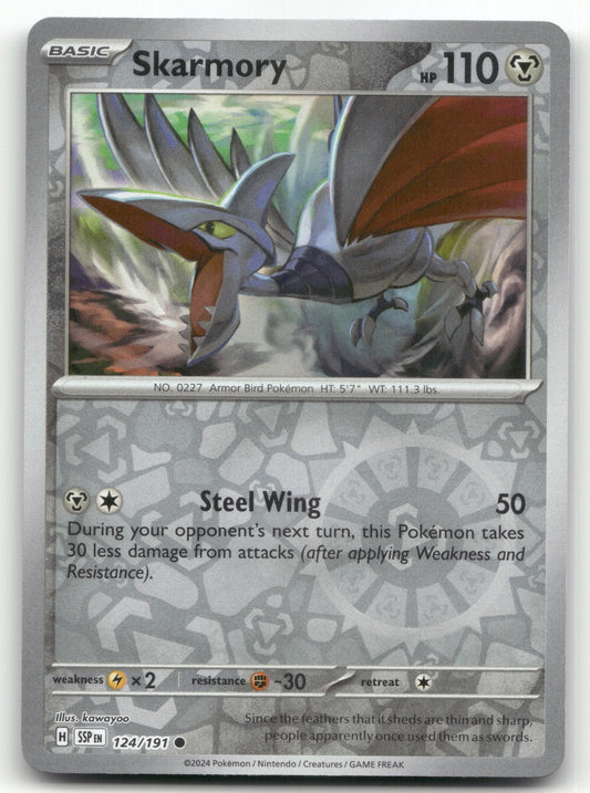 Skarmory - Common SV08: Surging Sparks 124/191 NM