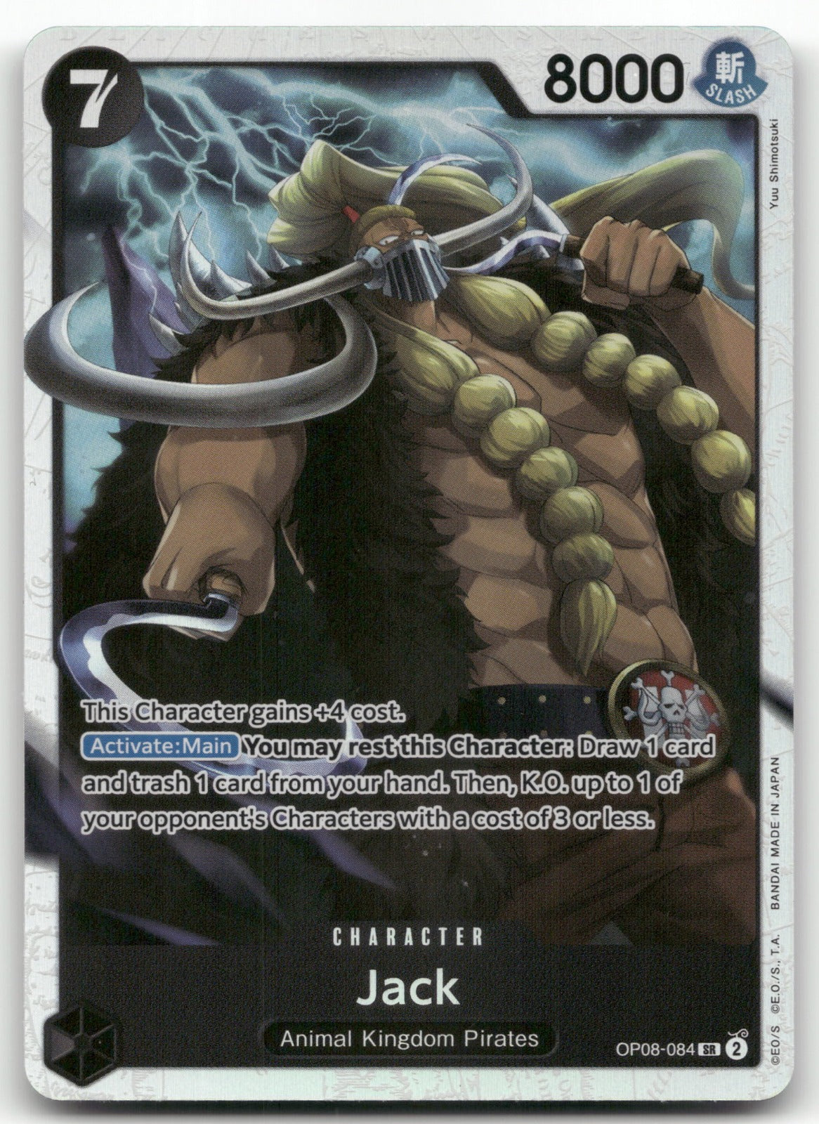 Jack SR Two Legends OP08-084 NM