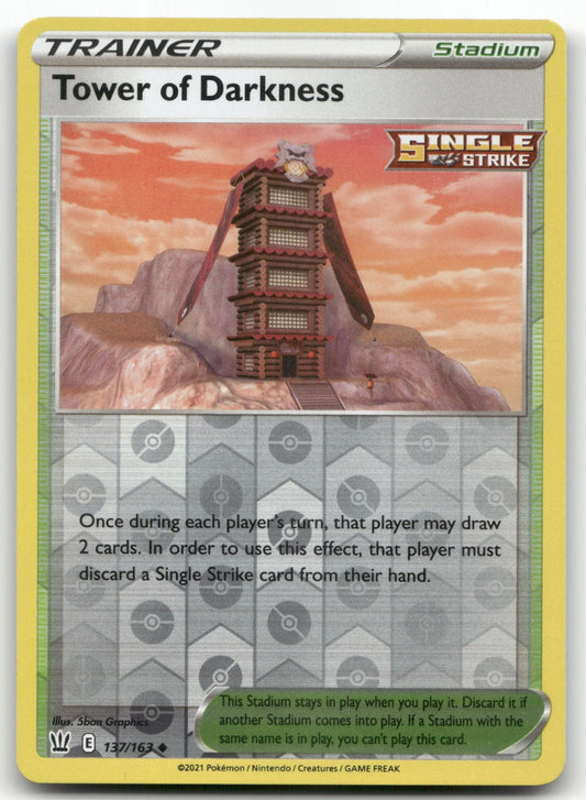 Tower of Darkness Uncommon SWSH05: Battle Styles 137/163 NM