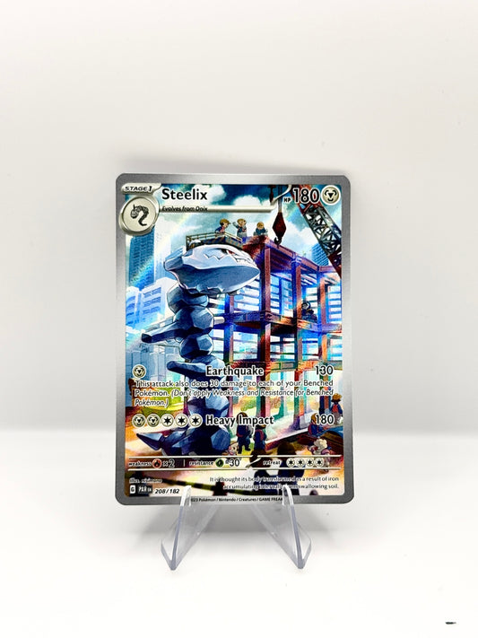 Steelix - Illustration Rare SV04: Paradox Rift 208/182 NM