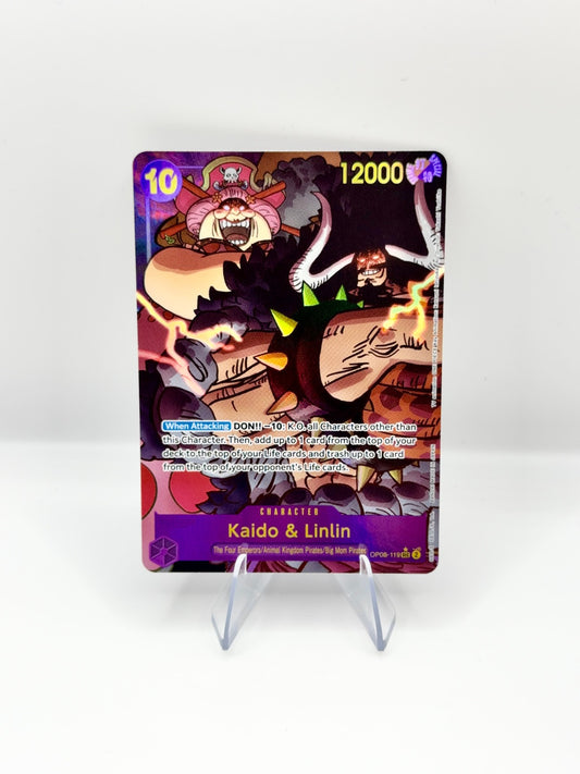 Kaido & Linlin (Parallel) SEC Two Legends OP08-119 NM