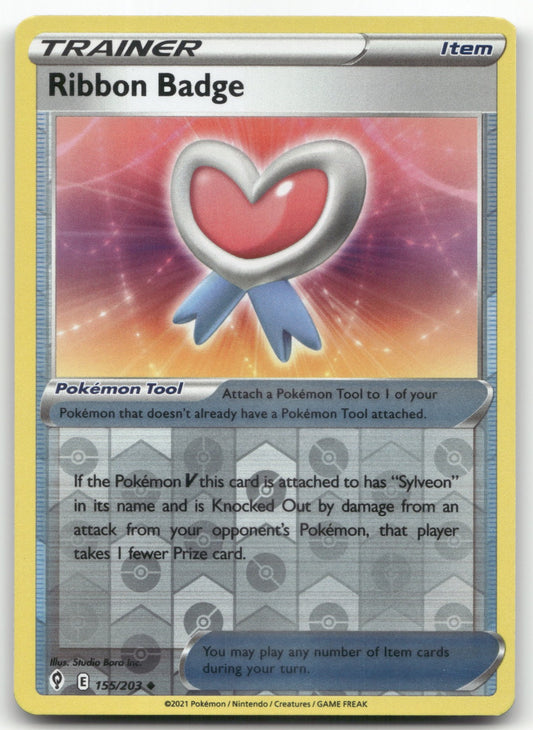 Ribbon Badge Uncommon SWSH07: Evolving Skies 155/203 NM