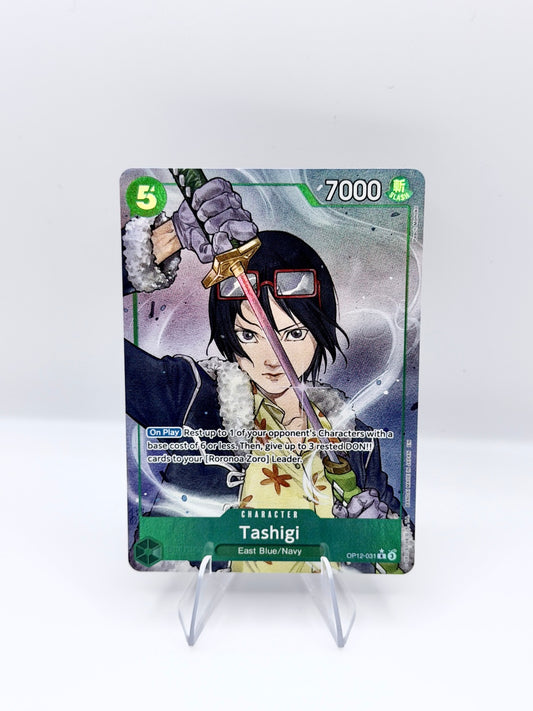 Tashigi (Alternate Art) R Legacy of the Master OP12-031 NM
