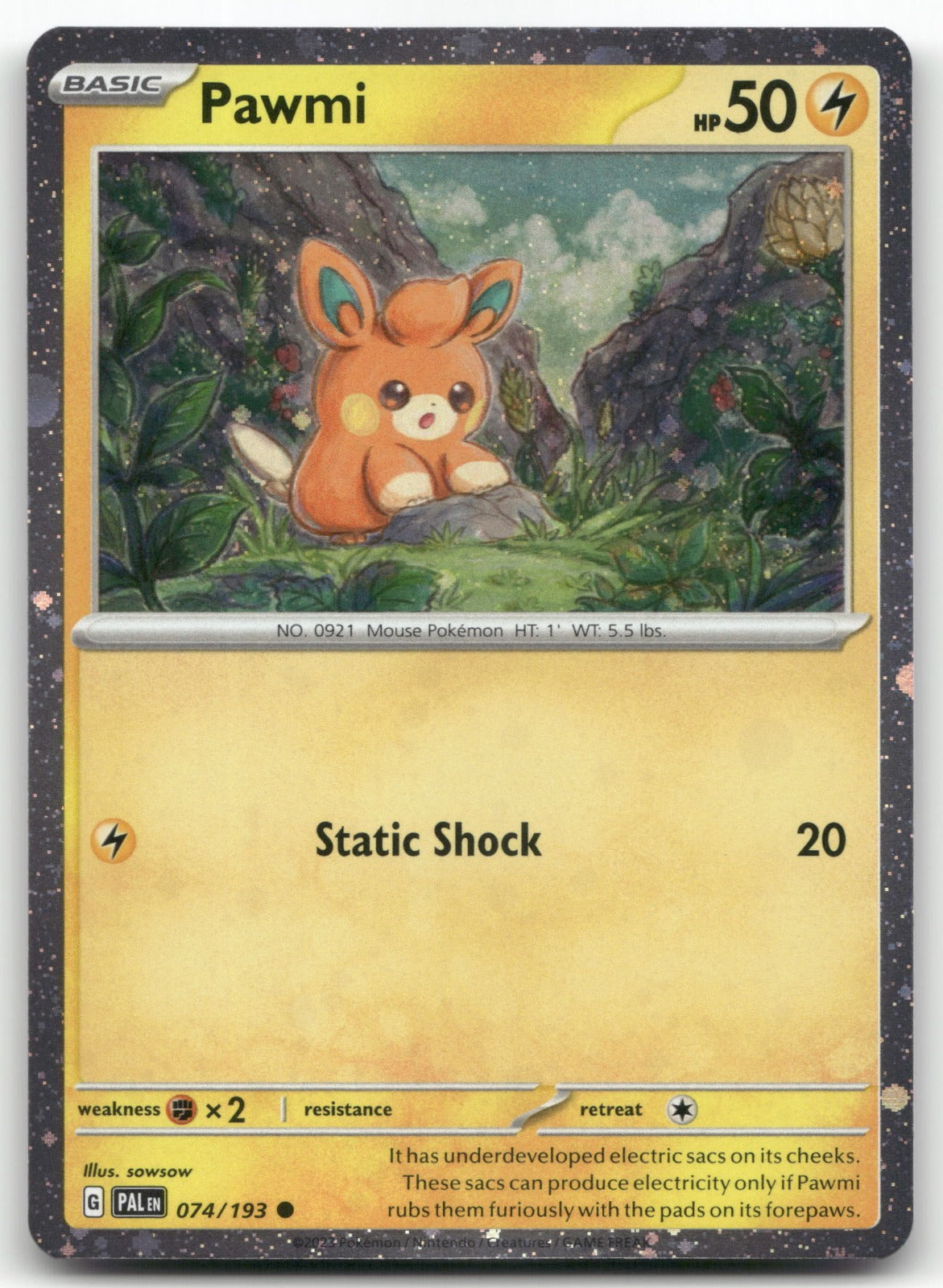 Pawmi (Cosmo Foil) Promo Miscellaneous Cards & Products 074/193 NM
