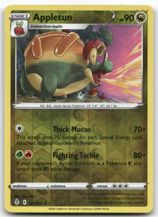 Appletun Rare SWSH07: Evolving Skies 121/203 NM